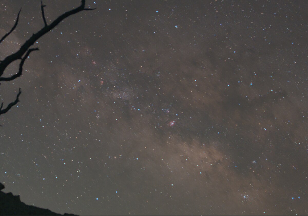 Crop from a NightScape Lab stack